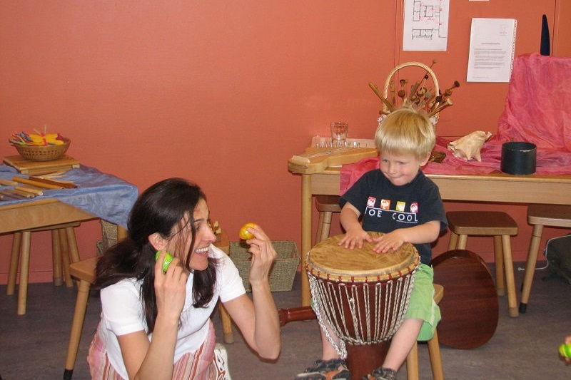 Musiktherapie und Kinder